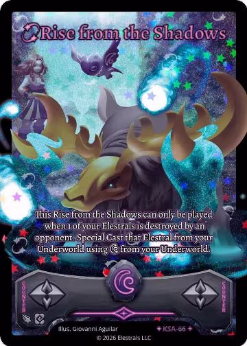 Rise from the Shadows (Stellar) (KSA-66), Awakened Promos — Elestrals card price