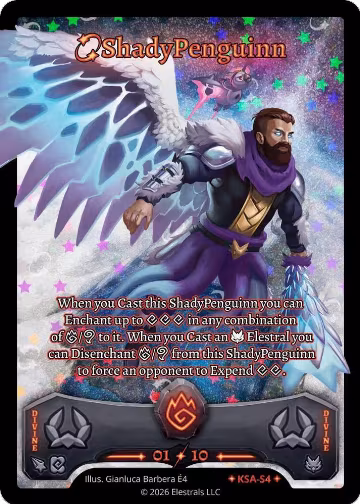 ShadyPenguinn (Serialized) (KSA-S4), Awakened Promos — Elestrals card price