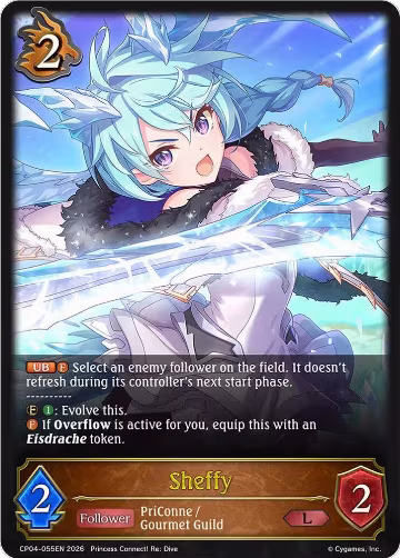 Sheffy (CP04-055EN), Princess Connect! Re:Dive — Shadowverse card price
