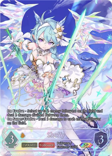 Sheffy (Evolved) (SP) (CP04-SP07EN), Princess Connect! Re:Dive — Shadowverse card price