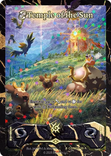 Temple of the Sun (CON26-39), Event Pack 2026 — Elestrals card price