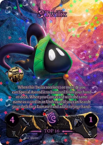 Twilix (TOP 16) (CON26-P1), Event Pack 2026 — Elestrals card price