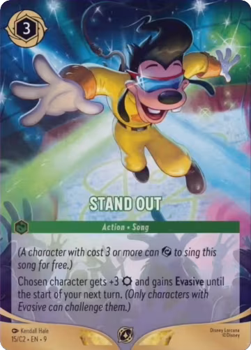 Stand Out (15), Disney Lorcana Promo Cards — Lorcana card price