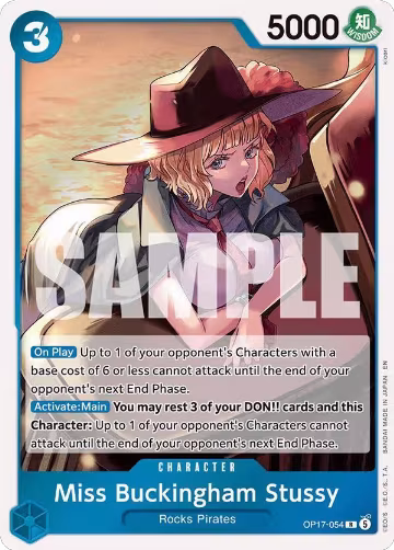 Miss Buckingham Stussy (OP17-054), The World's Strongest Warriors — One Piece card price