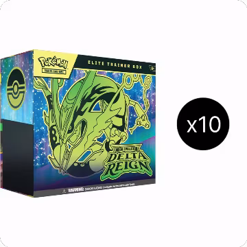Delta Reign Elite Trainer Box Case, Delta Reign — Pokémon sealed product price