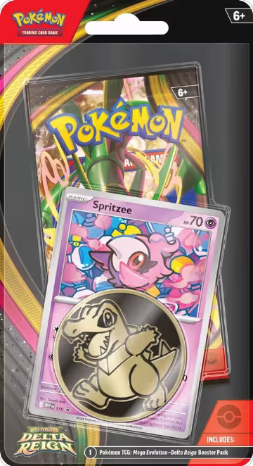 Delta Reign Single Pack Blister [Spitzee], Delta Reign — Pokémon sealed product price