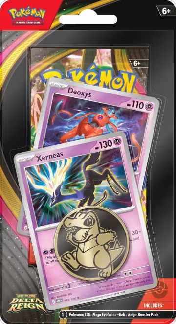Delta Reign Single Pack Blister (Target Exclusive) [Xerneas], Delta Reign — Pokémon sealed product price