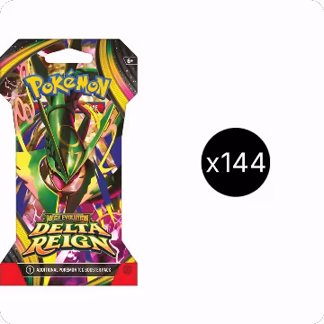 Delta Reign Sleeved Booster Case, Delta Reign — Pokémon sealed product price