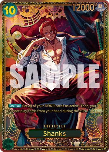 Shanks (OP13-028) (SP) (OP13-028), The World's Strongest Warriors — One Piece card price