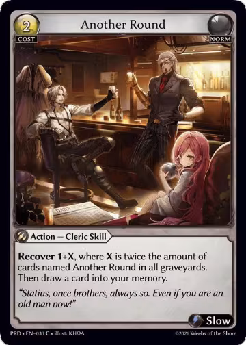Another Round (030), .asphodel/paradise — Grand Archive card price