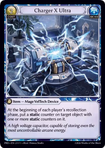 Charger X Ultra (211), .asphodel/paradise — Grand Archive card price