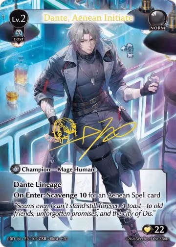 Dante, Aenean Initiate (CSR) (005) — card price