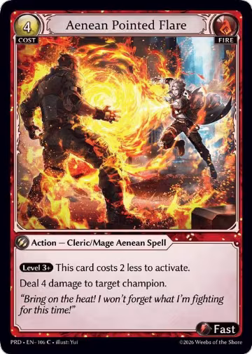 Aenean Pointed Flare (Interference Curio Foil) (106), .asphodel/paradise — Grand Archive card price
