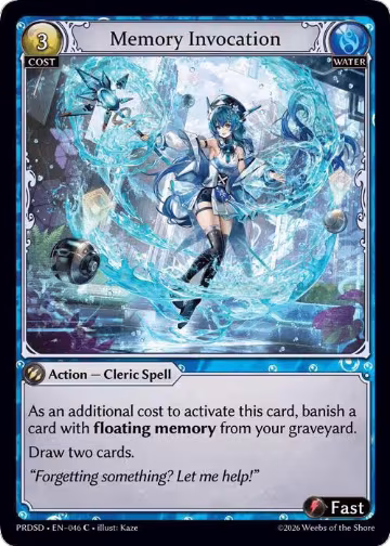 Memory Invocation (046) — card price
