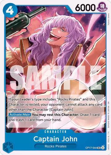 Captain John (OP17-044), The World's Strongest Warriors — One Piece card price