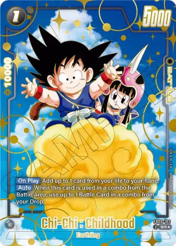 Chi-Chi : Childhood - FB06-103 (2nd Anniversary Set) (FB06-103), Fusion World Promotion Cards and Packs — DB Fusion card price