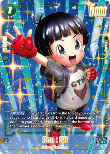 Pan : SH (2nd Anniversary Set) (FB07-063), Fusion World Promotion Cards and Packs — DB Fusion card price