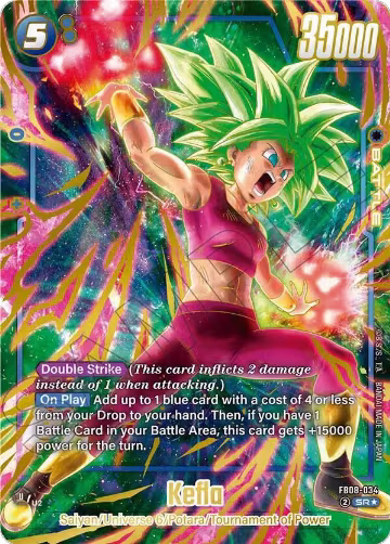 Kefla - FB08-034 (2nd Anniversary Set) (FB08-034), Fusion World Promotion Cards and Packs — DB Fusion card price
