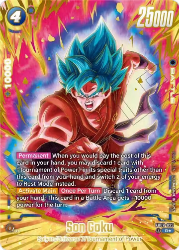 Son Goku - FB09-035 (2nd Anniversary Set) (FB09-035), Fusion World Promotion Cards and Packs — DB Fusion card price