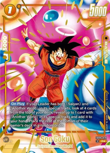Son Goku - FB09-079 (2nd Anniversary Set) (FB09-079), Fusion World Promotion Cards and Packs — DB Fusion card price