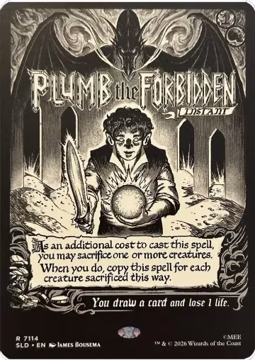 Plumb the Forbidden (7114), Secret Lair Drop Series — Magic card price