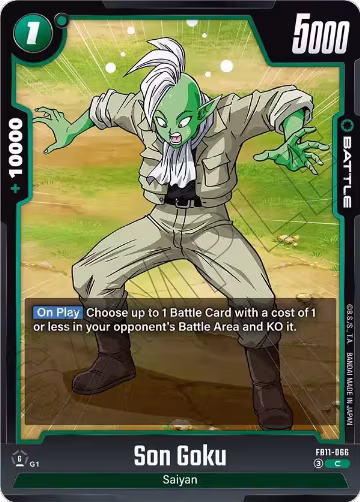 Son Goku - FB11-066 (FB11-066), Brightness of Hope — DB Fusion card price
