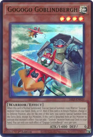 Gogogo Goblindbergh (26LP-EN020), Limited Pack World Championship 2026 — Yu-Gi-Oh! card price