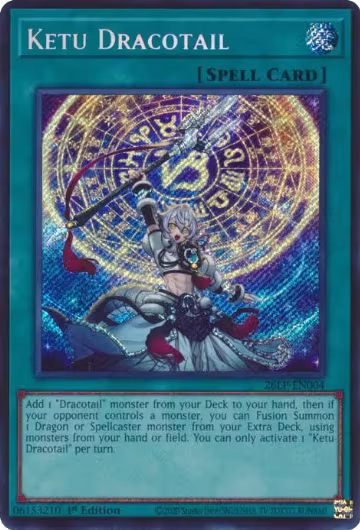 Ketu Dracotail (Secret Rare) (26LP-EN004), Limited Pack World Championship 2026 — Yu-Gi-Oh! card price