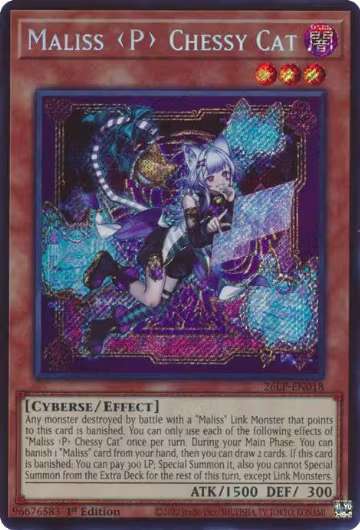 Maliss P Chessy Cat (Secret Rare) (26LP-EN018), Limited Pack World Championship 2026 — Yu-Gi-Oh! card price