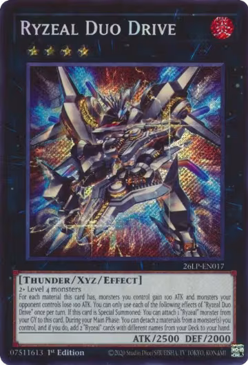 Ryzeal Duo Drive (Secret Rare) (26LP-EN017), Limited Pack World Championship 2026 — Yu-Gi-Oh! card price