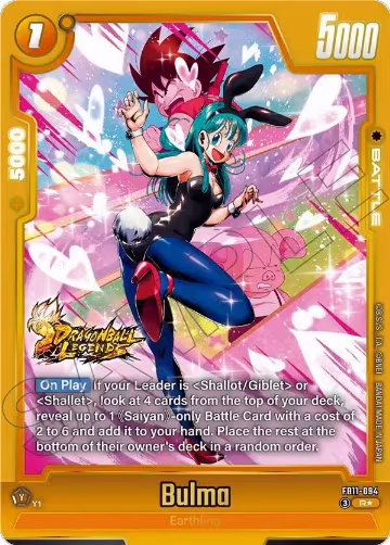 Bulma - FB11-094 (Alternate Art) (FB11-094) — card price
