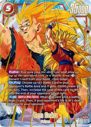 Son Goku - FB11-121 (Super Alternate Art) (FB11-121), Brightness of Hope — DB Fusion card price