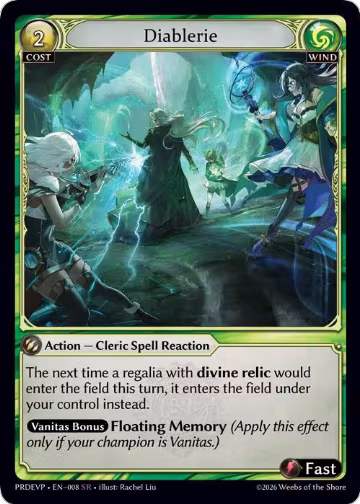 Diablerie (008), .asphodel/paradise Event Pack — Grand Archive card price
