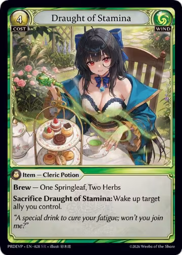 Draught of Stamina (028) — card price