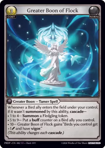 Greater Boon of Flock (002) — card price
