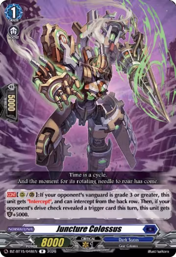 Juncture Colossus (DZ-BT15/048EN), DZ-BT15: Strike of Illusionary Shadows — Vanguard card price