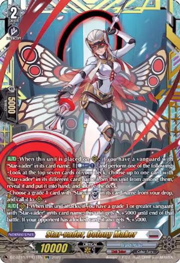 Star-vader, Colony Maker (FFR) (DZ-BT15/FFR11EN), DZ-BT15: Strike of Illusionary Shadows — Vanguard card price