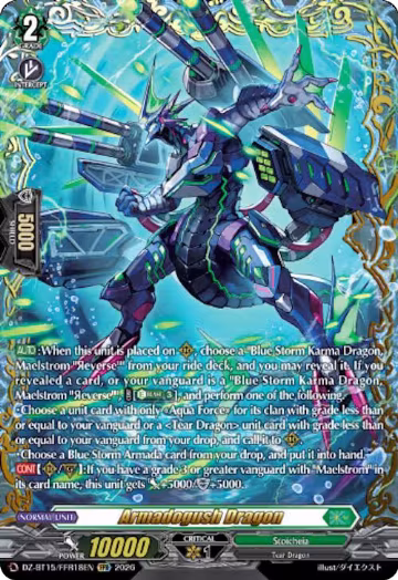 Armadogush Dragon (FFR) (DZ-BT15/FFR18EN), DZ-BT15: Strike of Illusionary Shadows — Vanguard card price