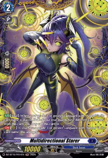 Multidirectional Starer (FR) (DZ-BT15/FR14EN), DZ-BT15: Strike of Illusionary Shadows — Vanguard card price