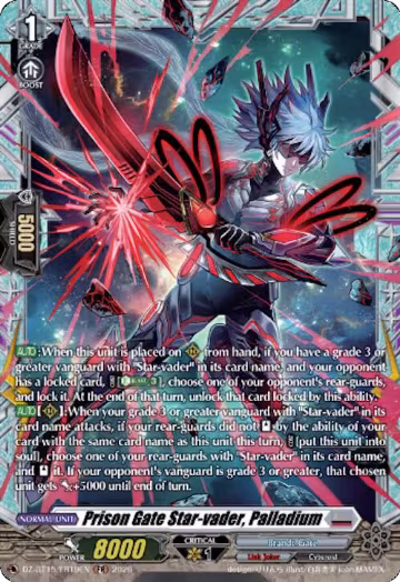 Prison Gate Star-vader, Palladium (FR) (DZ-BT15/FR19EN), DZ-BT15: Strike of Illusionary Shadows — Vanguard card price