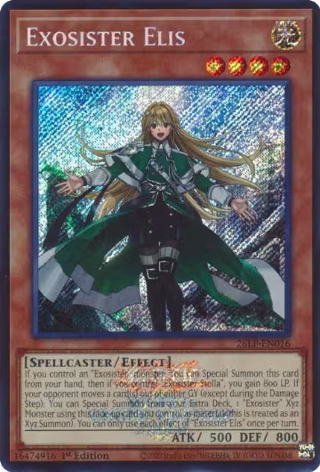 Exosister Elis (Emblazoned Secret Rare) (26LP-EN016), Limited Pack World Championship 2026 — Yu-Gi-Oh! card price