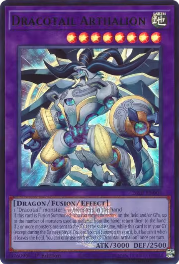 Dracotail Arthalion (Emblazoned) (26LP-EN003), Limited Pack World Championship 2026 — Yu-Gi-Oh! card price