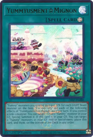 YummyusmentMignon (Emblazoned) (26LP-EN006), Limited Pack World Championship 2026 — Yu-Gi-Oh! card price