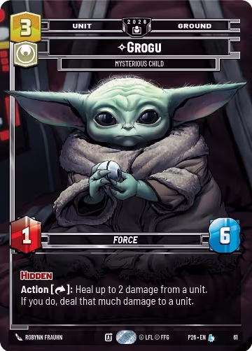 Grogu - Mysterious Child (61), Sector and Regional Promos: Season 2 — Star Wars card price