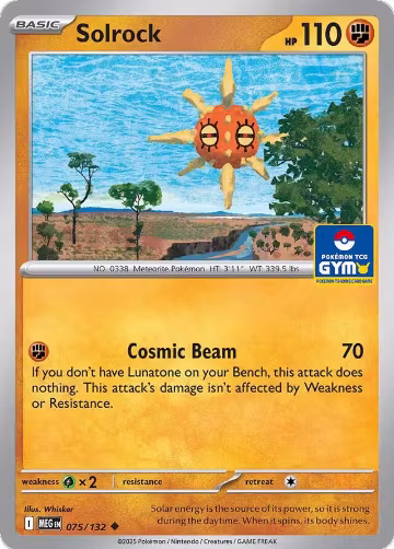 Solrock - 075/132 (GYM) (075/132) — card price
