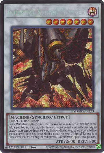 Infernal Strike Fighter (MAMO-EN123), Magnificent Monsters — Yu-Gi-Oh! card price