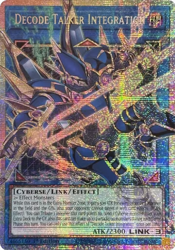 Decode Talker Integration (Starlight Rare) (Extended Art) (MAMO-EN016), Magnificent Monsters — Yu-Gi-Oh! card price