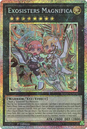 Exosisters Magnifica (Starlight Rare) (MAMO-EN036), Magnificent Monsters — Yu-Gi-Oh! card price