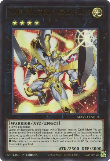Number 39: Utopia, Emissary of Light (MAMO-EN010), Magnificent Monsters — Yu-Gi-Oh! card price