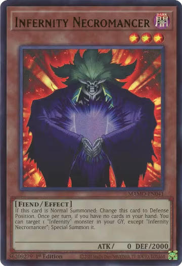 Infernity Necromancer (MAMO-EN041), Magnificent Monsters — Yu-Gi-Oh! card price